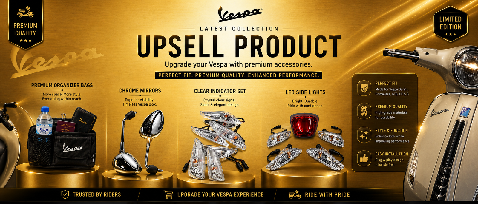 Premium Vespa Accessories